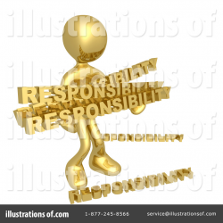 Responsibility Clipart #15395 - Illustration by 3poD