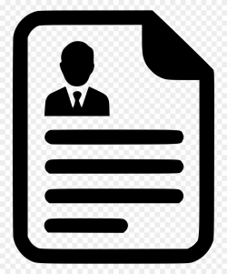 Treaty Clipart Transparent - Resume Icon Transparent - Png ...