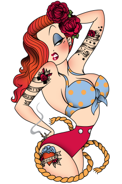 Pin Up Girl Clipart | Free download best Pin Up Girl Clipart on ...
