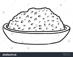 Rice clipart black and white 4 » Clipart Station