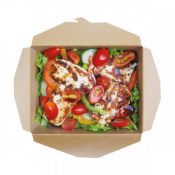 Tasmanian Salmon Salad Box | Order Online | Wahu | Express Food Bar