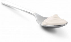 Download Spoon With Curd HQ PNG Image | FreePNGImg