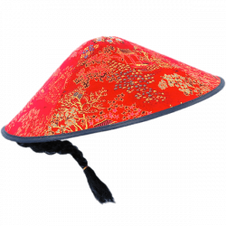 Round Chinese Hat transparent PNG - StickPNG