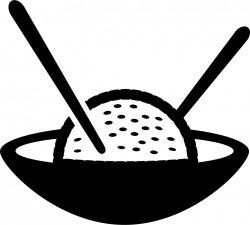 Japanese Rice Ball In A Bowl Svg Png Icon Free Download (#58194 ...
