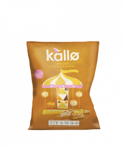 Caramel Corn and Rice Snacks / Kallo