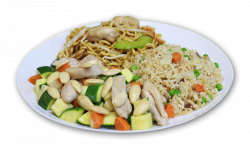 COMBINATION PLATES - CHINA CAFE - CHINESE CUISINE