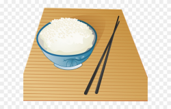 Japanese Food Clipart Feather - Rice Clipart Japanese - Png ...