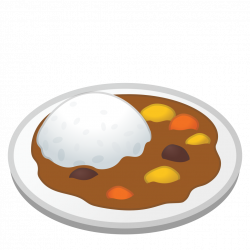 Curry rice Icon | Noto Emoji Food Drink Iconset | Google