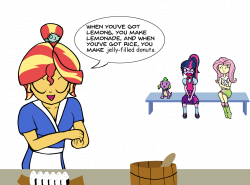 Sunset Sushi | My Little Pony: Equestria Girls | Know Your Meme