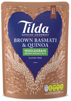 Brown Steamed Basmati Rice & Quinoa - Tilda