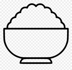 Bowl Of At Getdrawings Com Free For - Bowl Of Rice Vector ...
