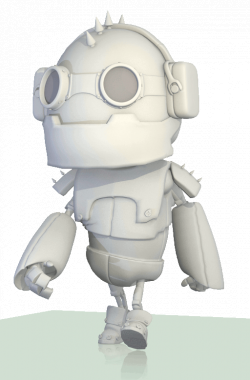 Robot Protagonist WIP Animated by TechXMarine on DeviantArt