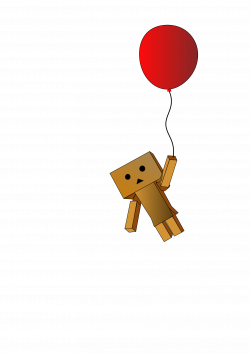 Clipart - Robot - Balloon