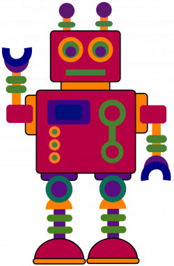 Classroom Treasures: Robot Clipart