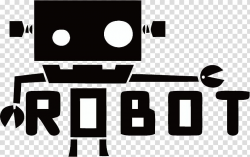 Black robot , Robotics Logo, Robot LOGO transparent ...