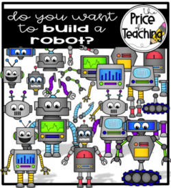 Do You Want to Build a Robot? Clipart Set