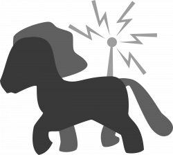 Clipart - Pony simple robot