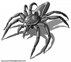 Spider robot by BaranyaTamas.deviantart.com on @DeviantArt | Vutr ...