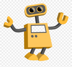 Robot Png - Cartoon Robot Transparent Background Clipart ...