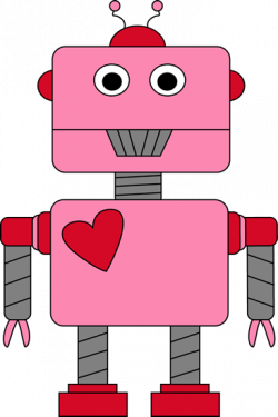Robot Valentine's Day Clip Art | Valentine's | Valentines ...