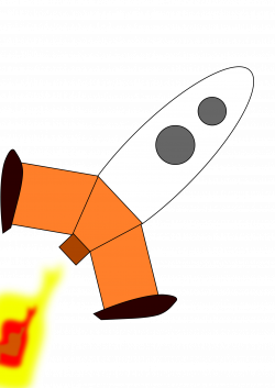Clipart - rocket ship