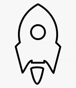 Variant Small With - Rocket Ship Outline Png #246857 - Free ...