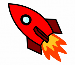 Rocket Clipart Rocket Ship - Red Rocket Clipart, Transparent ...