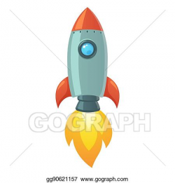 Vector Art - Rocket space ship. Clipart Drawing gg90621157 ...
