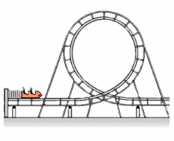 Rollercoaster Clipart transparent PNG - StickPNG