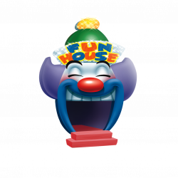 Clown Cartoon Roller coaster - Blue cartoon clown 1276*1276 ...