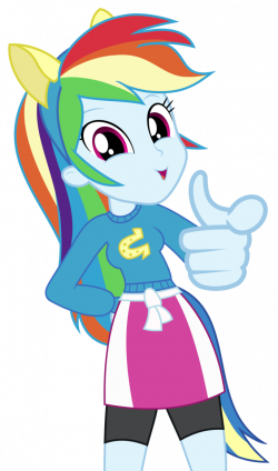 Rainbow Dash Pointing At You Vector by GreenMachine987.deviantart ...