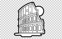 Colosseum Ancient Rome Drawing Coloring Book PNG, Clipart ...