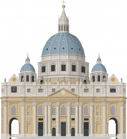 Saint Peter's Basilica transparent PNG - StickPNG
