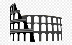 Colosseum Clipart Ancient Rome - Png Download (#2888077 ...