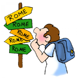 All Roads Lead To Rome The Backup Team clipart free image