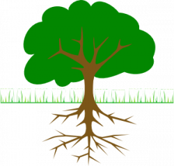 Tree Branches And Roots Clip Art at Clker.com - vector clip ...