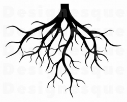 Roots SVG, Tree Roots Svg, Family Svg, Roots Clipart, Roots Files for  Cricut, Roots Cut Files For Silhouette, Roots Dxf, Png, Eps, Vector