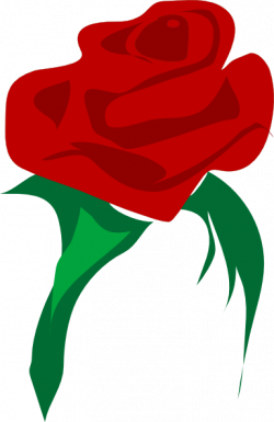 Rose Red Flower Clip Art at Clker.com - vector clip art online ...