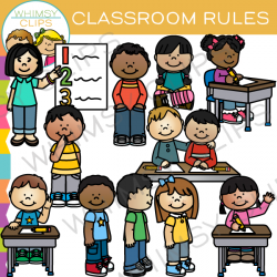 Classroom Rules Clip Art , Images & Illustrations | Whimsy Clips