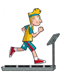 A Man Running On A Treadmill | Drawing in 2019 | Person ...