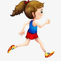 Running Girl | drawing | Running drawing, Girl running ...
