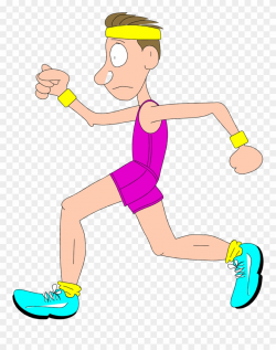 Free Clip Art Of Person Running Clipart Man - Run Clipart ...