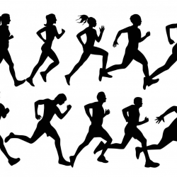 Free vector Running Silhouette Vectors #10979 | My Graphic ...
