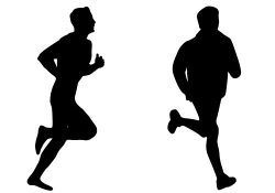 runners vector | Home > Blog > Sports Vector Silhouette ...
