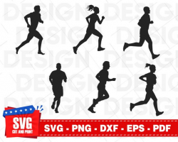 Running svg, run svg bundle, runner svg, sport svg, fitness ...