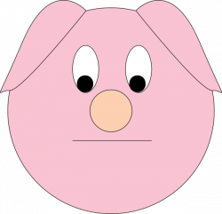 Sad Piggy Clip Art at Clker.com - vector clip art online, royalty ...