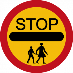 File:Brunei road sign - School Crossing Patrol.svg - Wikimedia Commons