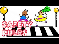 Safety Rules For Children | Safety Rules on Road, in Bus, in School and  While Playing