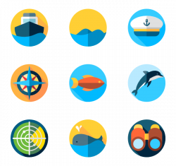 Sailor Icons - 259 free vector icons