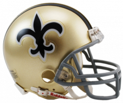 New Orleans Saints VSR4 Mini Throwback (67-75) Helmet ...